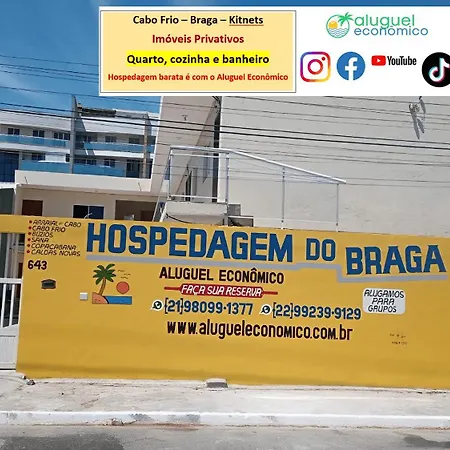 Cabo Frio - Braga - Kitnets - Aluguel Economico Apartment Exterior photo