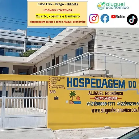 Cabo Frio - Braga - Kitnets - Aluguel Economico Apartment Exterior photo