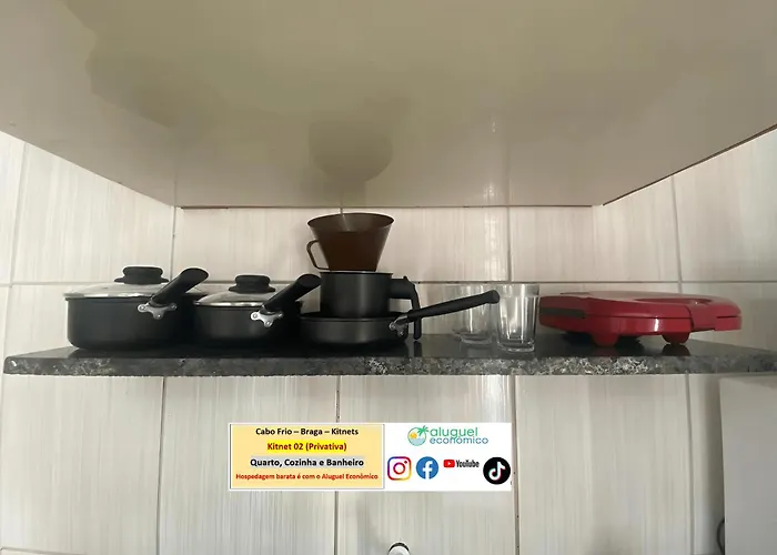 Cabo Frio - Braga - Kitnets - Aluguel Economico