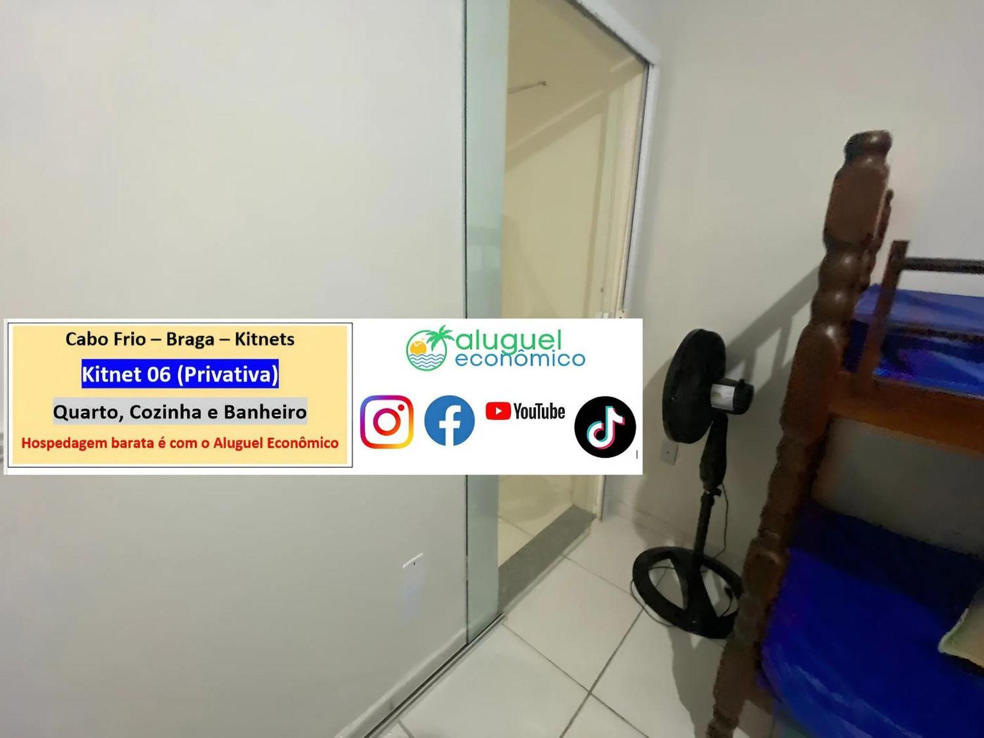 - Braga - Kitnets - Aluguel Economico Apartment Cabo Frio